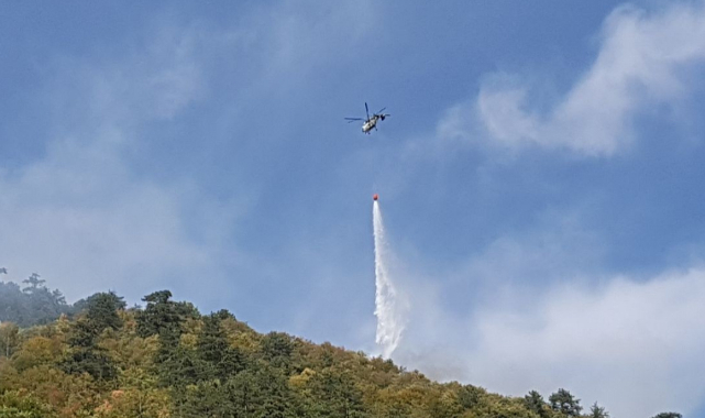 OGM: 'Muğla'da yangın söndürme helikopterinin düştüğü haberleri asılsızdır'