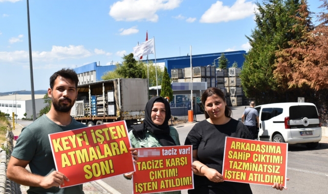 Önce taciz edildiler sonra işten atıldılar