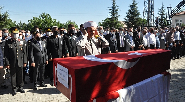 Orman şehidi memleketinde toprağa verildi