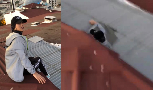 Sosyal medyada paylaşmak için video çekerken canından oldu