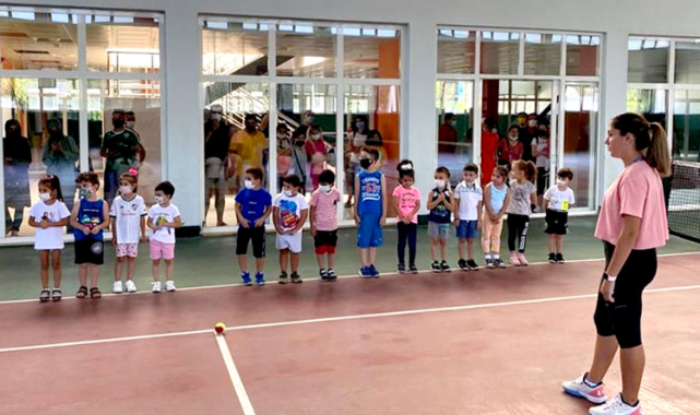 Tenisin genç yetenekleri seçildi