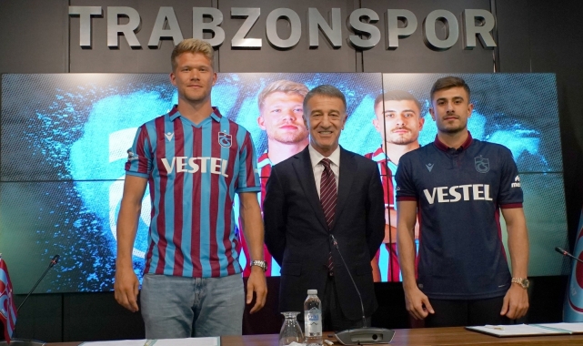 Trabzonspor'dan Cornelius ve Dorukhan Tökez'e imza töreni