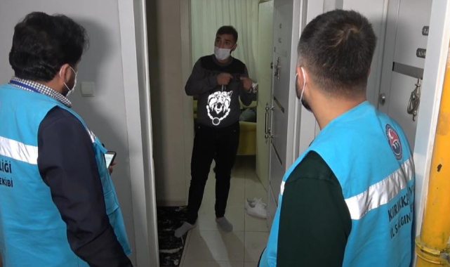 Apart evde konaklarken yakalanan koronalı genç: