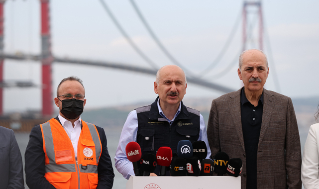 Bakan Karaismailoğlu, 1915 Çanakkale Köprüsü'nün geçiş ücretini açıkladı