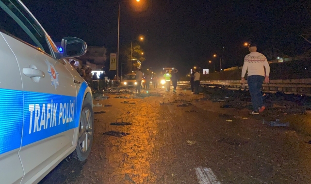 Bursa'da trafik kazası