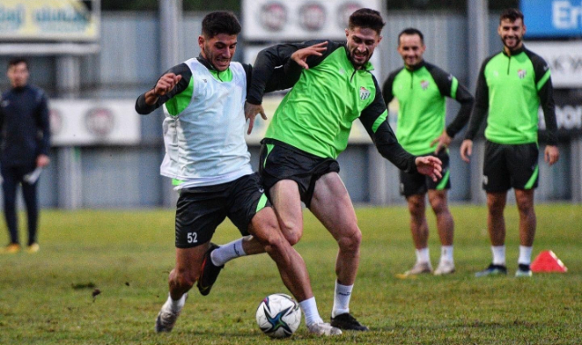 Bursaspor, Ankaragücü maçına hazırlanıyor