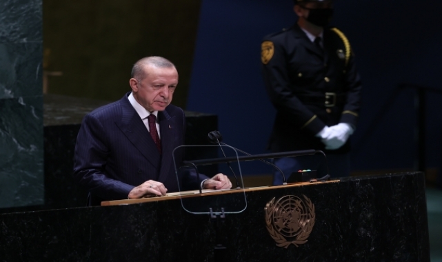Cumhurbaşkanı Erdoğan BM Genel Kuruluna hitap etti