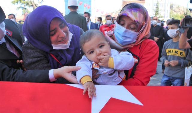 El Bab şehidi son yolculuğuna uğurlandı