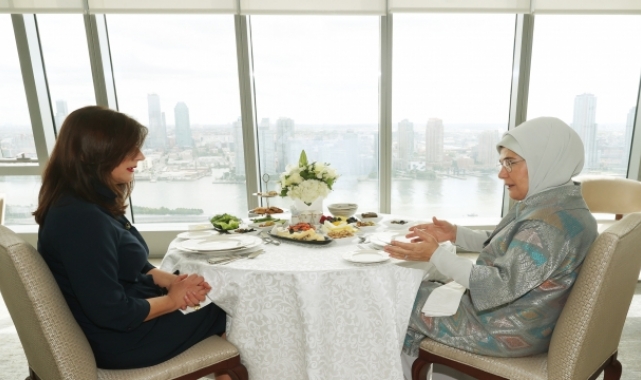 Emine Erdoğan, Hırvatistan First Lady'si ile bir araya geldi
