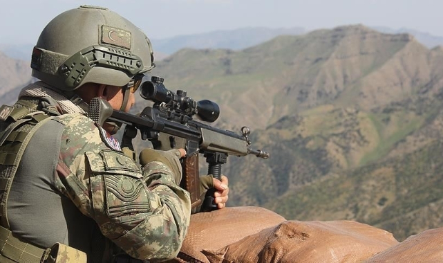 Irak'ın kuzeyinde 2 PKK'lı terörist etkisiz hale getirildi