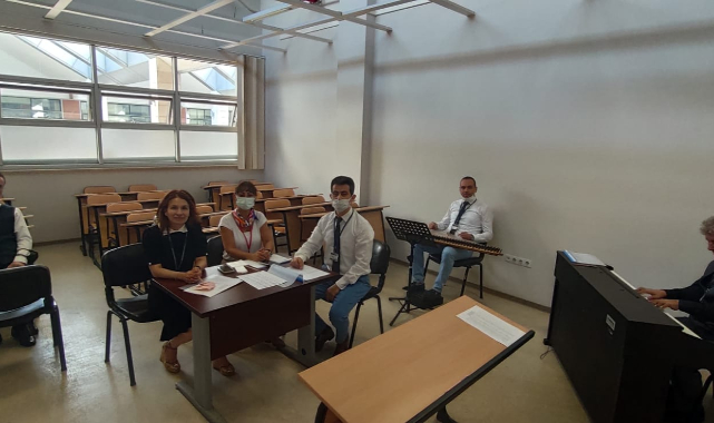 Orkestrada sınav heyecanı