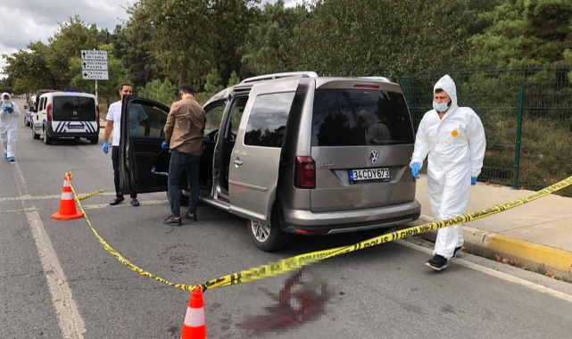 Pendik’te otomobil içerisinde tabancayla intihar girişimi