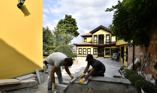 Sümbüllü Bahçe Konağı'na kapsamlı tadilat