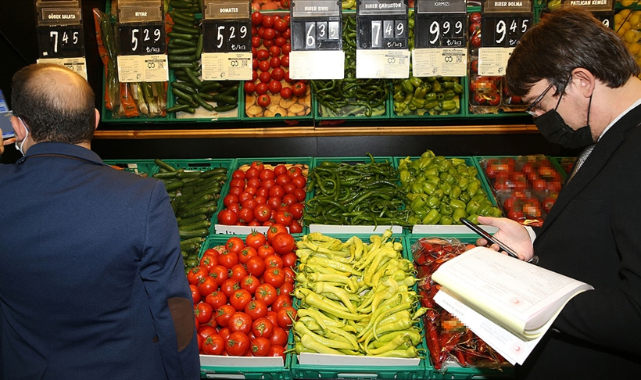 Zincir marketlerdeki ürün fiyatlarının denetimi için ticaret müfettişleri görevlendirildi