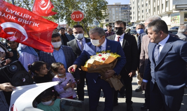 BBP Genel Başkanı Destici, Gaziantep'te partisinin ilçe başkanlığının açılışına katıldı: