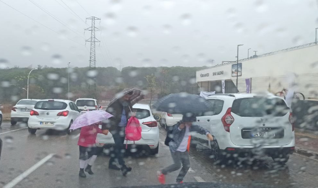Bursa’da sağanak yağış