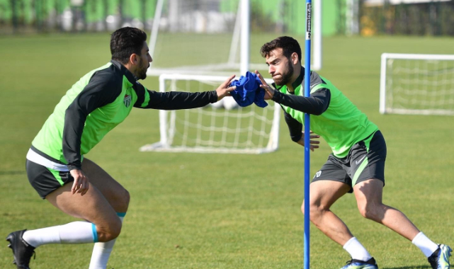 Bursaspor taktik idman yaptı