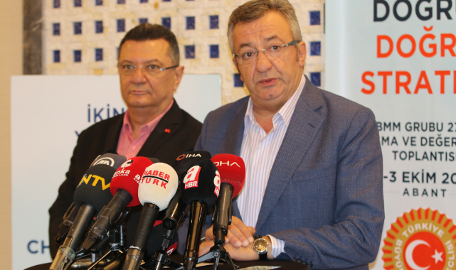 CHP Grup Başkanvekili Altay, partisinin Abant kampında konuştu: