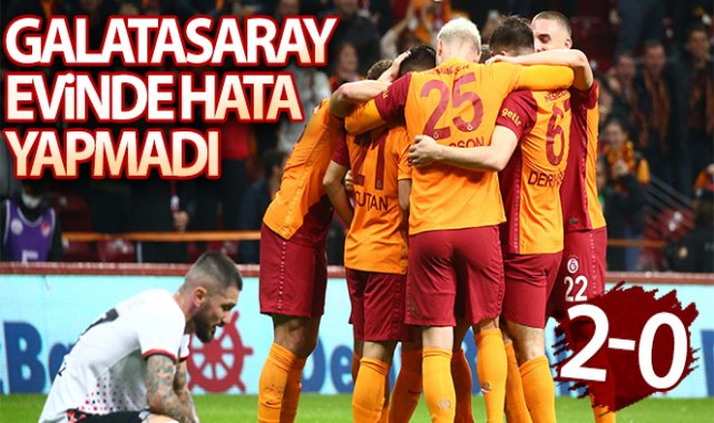 Galatasaray evinde hata yapmadı