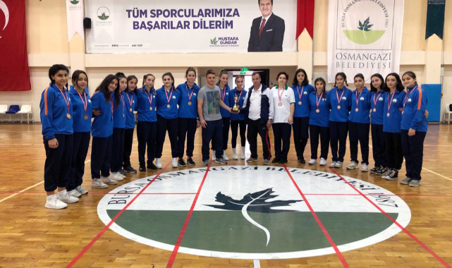 Osmangazi Belediyespor'un 2. Lig sevinci