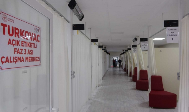 Turkovac aşısı Faz-3 çalışmasının Türkiye genelinde uygulanacağı 40 merkezden biri olan Trabzon'da hazırlıklar tamamlandı