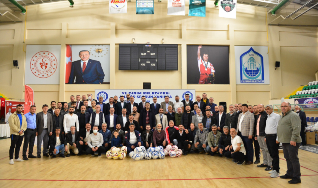 Yıldırım'dan amatör spor kulüplerine büyük destek