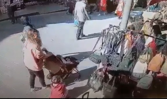 Bursa'da küçük çocuğa hırsızlık yaptırdı
