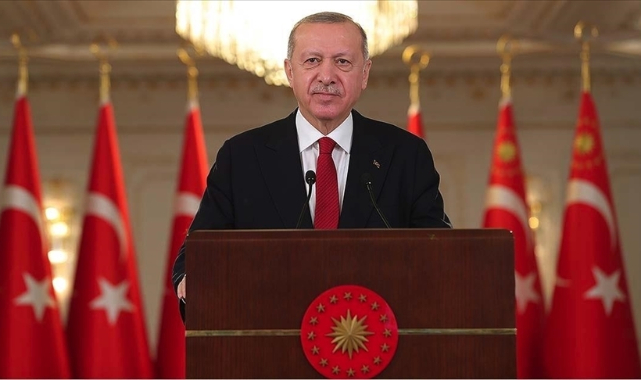 Cumhurbaşkanı Erdoğan: Türkiye'yi üretim, ihracat, yatırım ve istihdam temelleri üzerinde yükseltmeyi sürdüreceğiz
