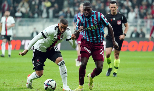 Dev maçta kazanan Trabzonspor! Beşiktaş 1-2 Trabzonspor