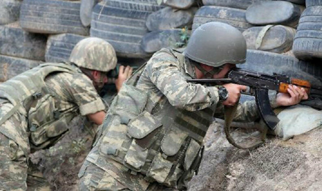 Ermenistan askerleri yol çalışması yapan iş makinelerine ateş açtı