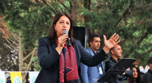HDP Eş Genel Başkanı Buldan, partisinin Tekirdağ mitinginde konuştu: