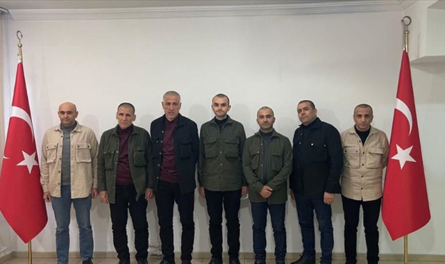 Libya'da yaklaşık 2 yıldır alıkonulan 7 Türk vatandaşı kurtarıldı