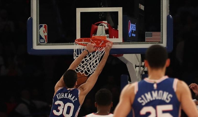 NBA'de Furkan 15 sayı attı, 76ers kazandı