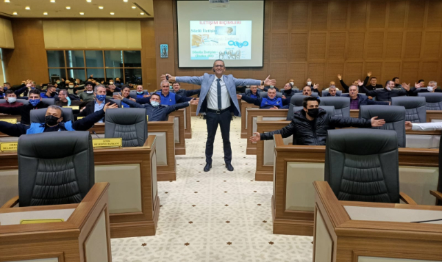 Saha personeline “Etkili İletişim” eğitimi