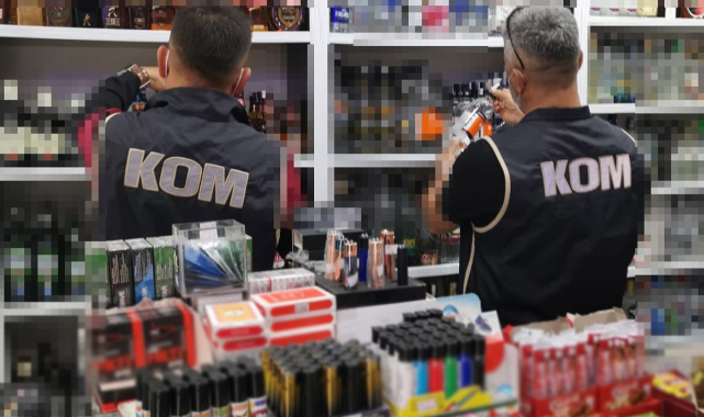 Ülke genelinde eş zamanlı 'Alkol Operasyonu'