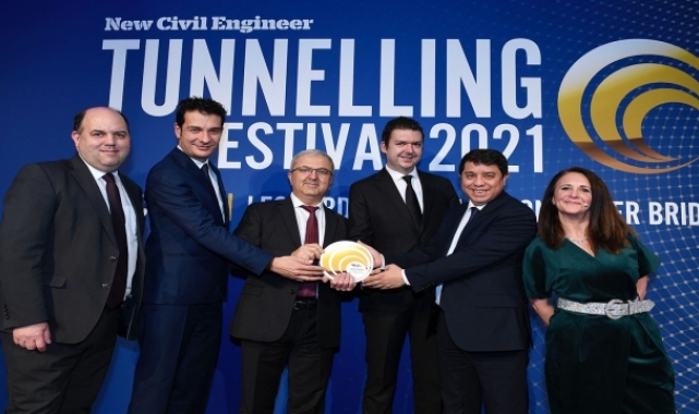 Avrasya Tüneli inovasyon ödülü aldı