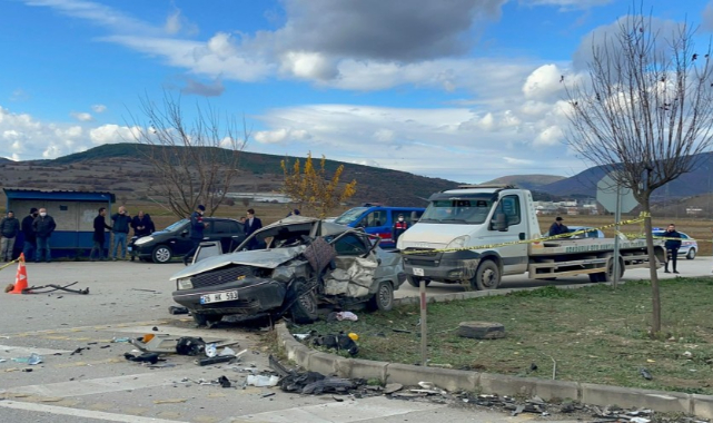 Bursa Yenişehir'de feci kaza