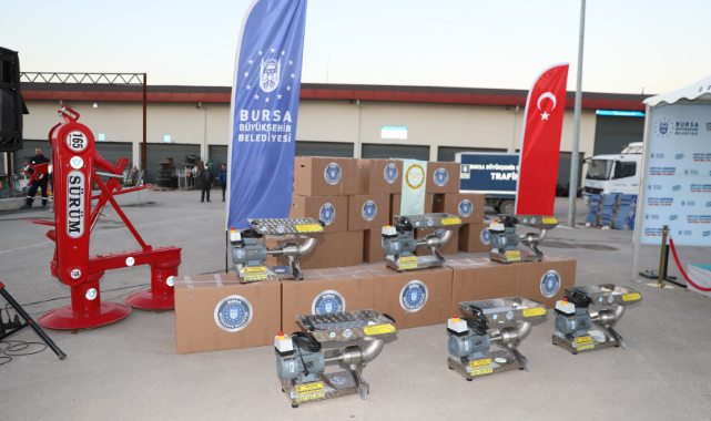 Büyükşehir’den tarımda makineleşmeye destek