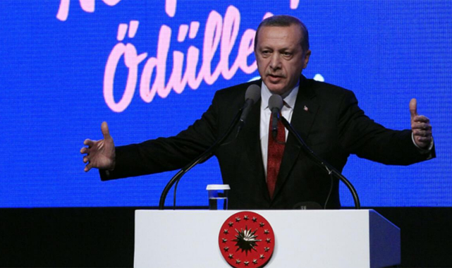 Cumhurbaşkanı Erdoğan, Necip Fazıl Ödülleri töreninde konuştu