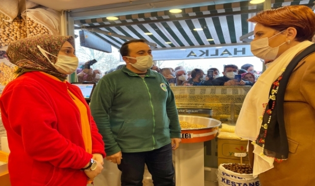 İYİ Parti Genel Başkanı Akşener, Amasya'da halka hitap etti: