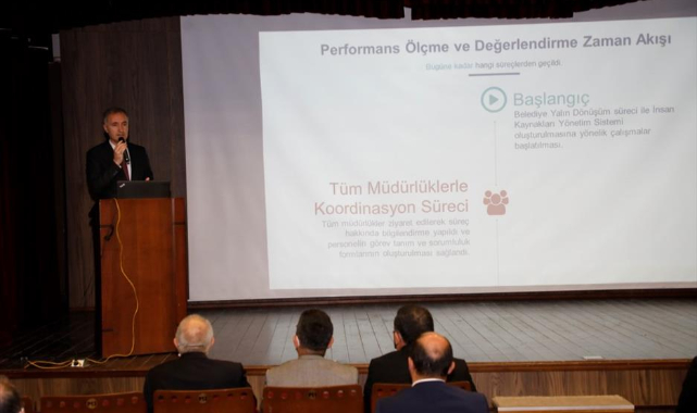 Performans Ölçme Ve Değerlendirme Uygulaması daire müdürlerine anlatıldı