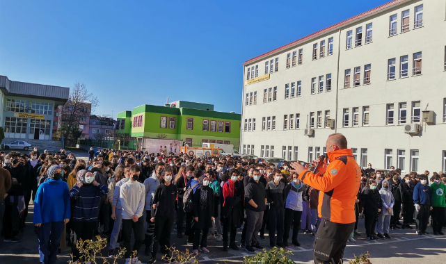 Yıldırım’da okullarda afet eğitimi
