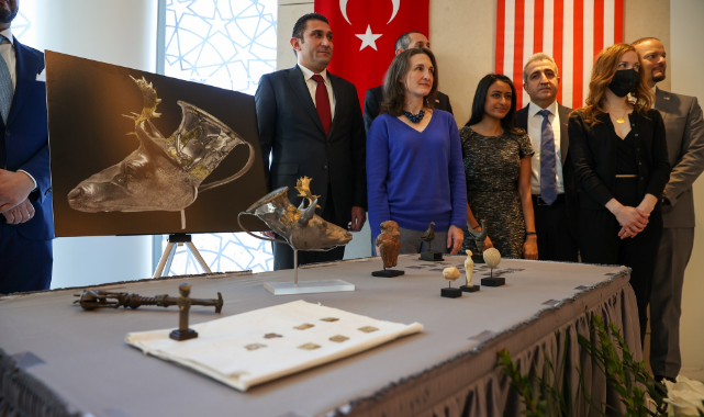 ABD'de ele geçirilen Türkiye'ye ait 28 tarihi eser yurda dönüyor