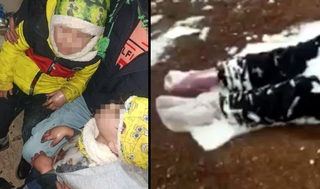 Afgan kadın İran sınırında soğuktan öldü, 2 çocuğu donmak üzereyken bulundu