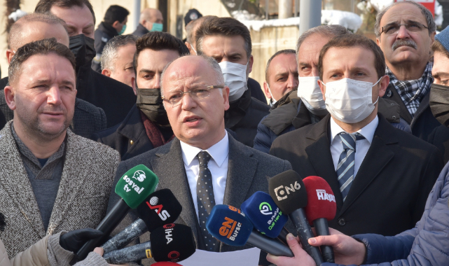AK Parti Bursa Teşkilatlarından Cumhurbaşkanına hakarete suç duyurusu