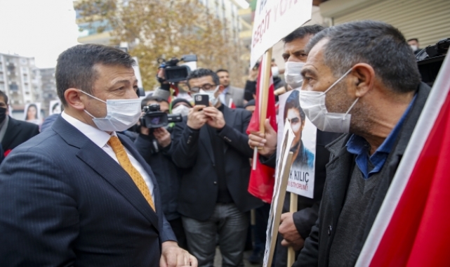 AK Parti Genel Başkan Yardımcısı Hamza Dağ, Diyarbakır annelerini ziyaret etti