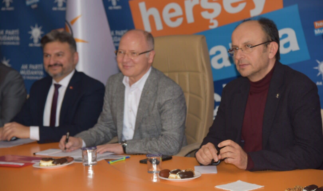 Başkan Gürkan’dan Mudanya Teşkilatına hayırlı olsun ziyareti