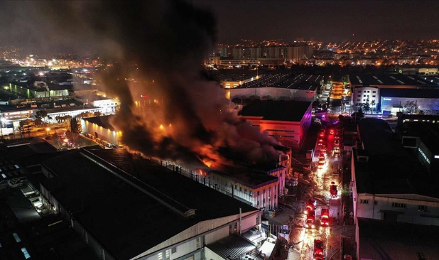 Bursa'da fabrikada çıkan yangın söndürüldü
