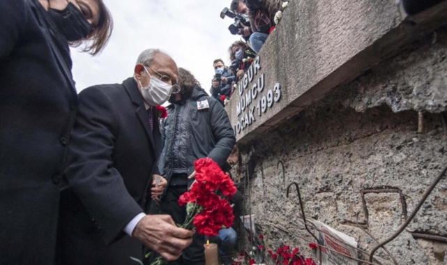 CHP Genel Başkanı Kılıçdaroğlu, Uğur Mumcu'yu anma etkinliğine katıldı