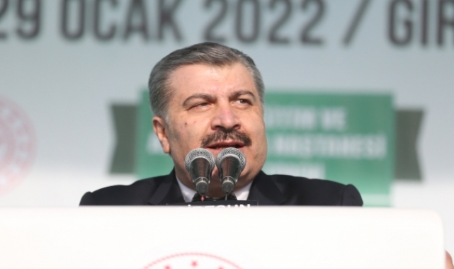 Sağlık Bakanı Fahrettin Koca, Giresun'da konuştu: